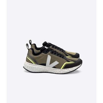 Olive Men's Veja CONDOR MESH Running Shoes | AU 122XYU